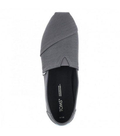 Toms Alpargata Pavement Grey Refibra Tencel Textured Woven 10019652 (TS29-a) kurpes