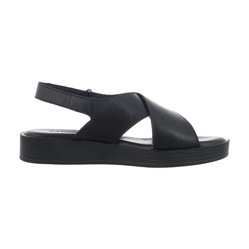 Caprice Czarne 9-28205-20 001 Black (CP364-a) sandalai