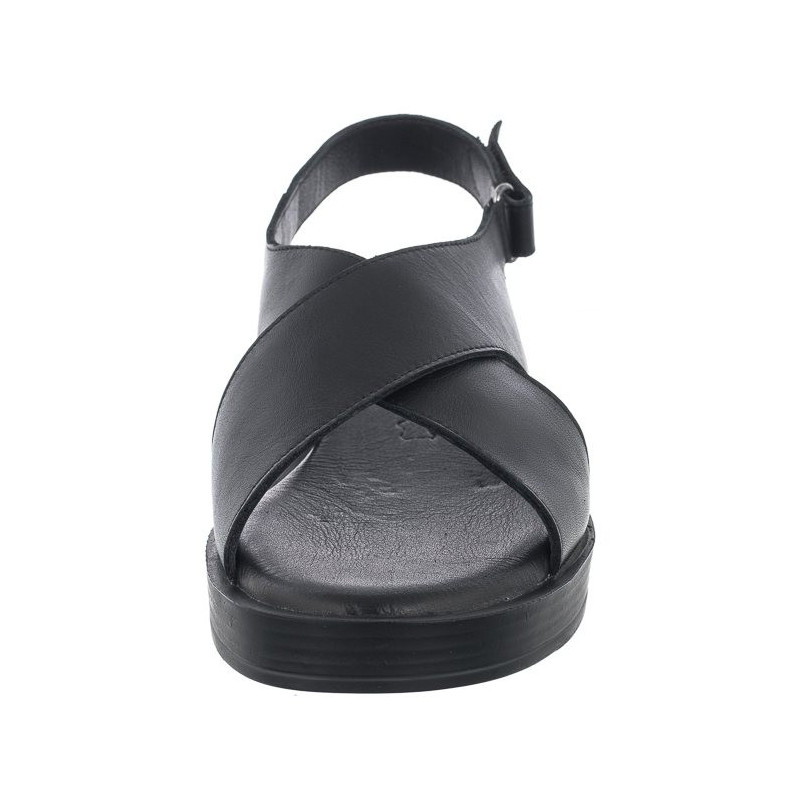 Caprice Czarne 9-28205-20 001 Black (CP364-a) sandalai