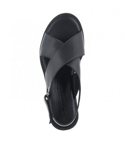 Caprice Czarne 9-28205-20 001 Black (CP364-a) sandalai