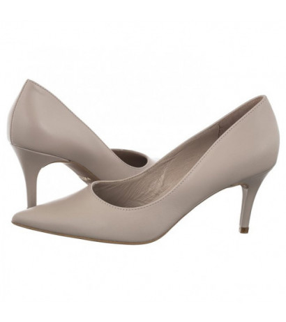 Ryłko Beżowe 7YNC1_T2 _8SR (RY595-a) high heels