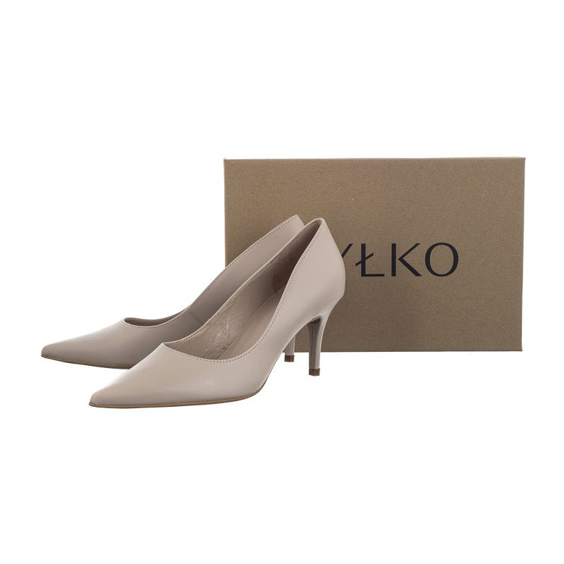 Ryłko Beżowe 7YNC1_T2 _8SR (RY595-a) high heels