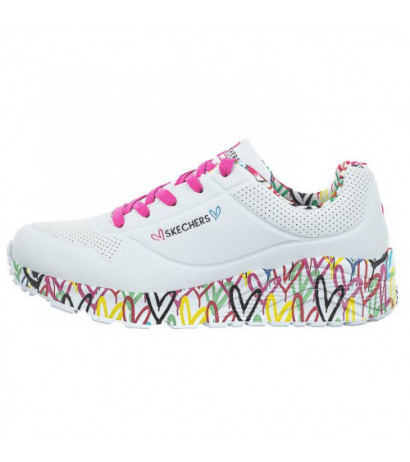 Skechers Uno Lite Lovely Luv White/Multi 314976L/WMLT (SK154-b) sportiniai bateliai