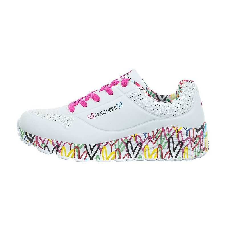 Skechers Uno Lite Lovely Luv White/Multi 314976L/WMLT (SK154-b) sporta apavi