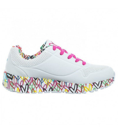 Skechers Uno Lite Lovely Luv White/Multi 314976L/WMLT (SK154-b) sportiniai bateliai