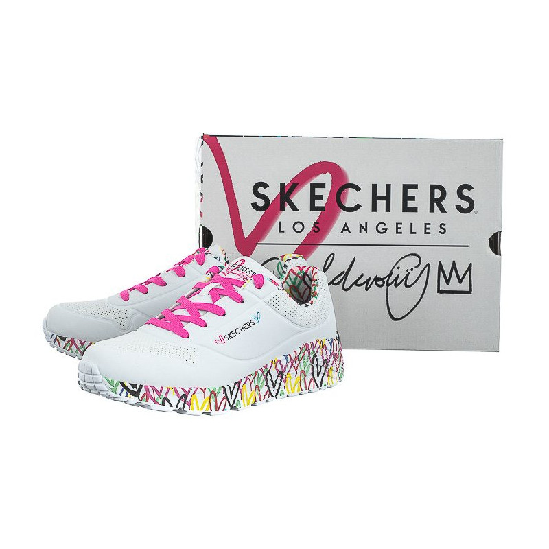 Skechers Uno Lite Lovely Luv White/Multi 314976L/WMLT (SK154-b) sportiniai bateliai