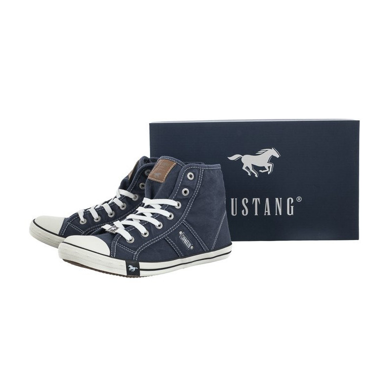 Mustang Granatowe 52C0017 (MU494-a) shoes