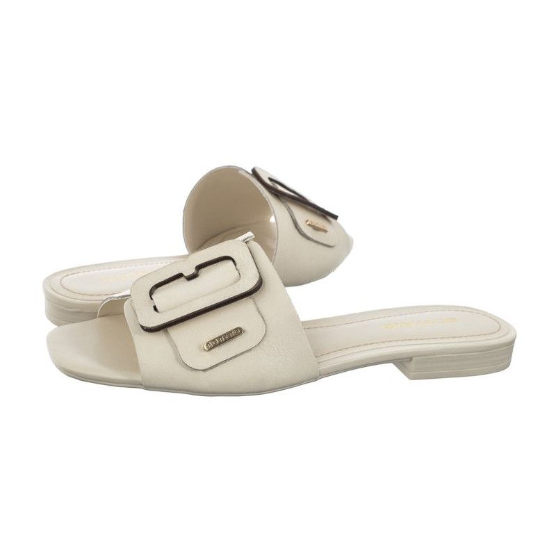 Bottero Beżowe 342501 Off White (BO75-a) Sieviešu apavi/Flip Flops