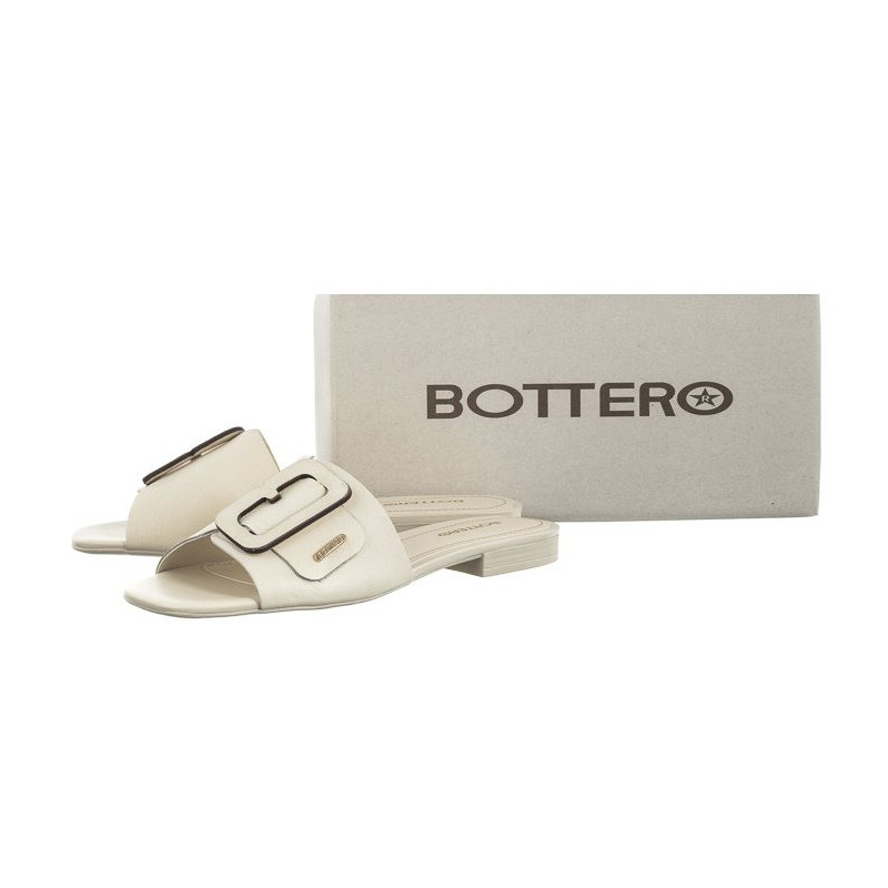 Bottero Beżowe 342501 Off White (BO75-a) Moteriški batai/šlepetės