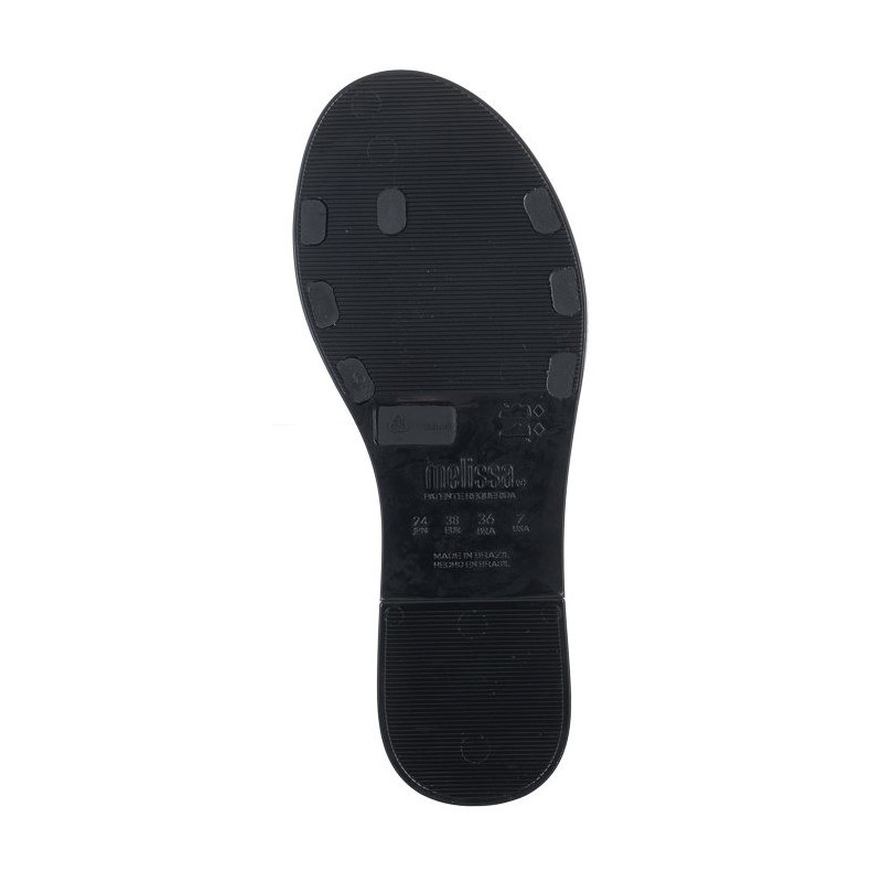 Melissa Babe Spring AD 33876/AL273 Black/White (ML269-a) Sieviešu apavi/Flip Flops