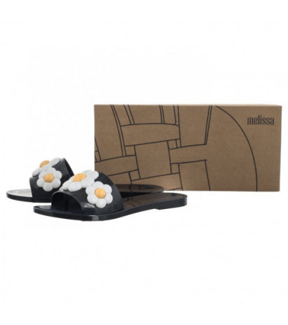 Melissa Babe Spring AD 33876/AL273 Black/White (ML269-a) Sieviešu apavi/Flip Flops