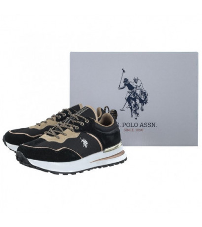 U.S. Polo Assn. Sofia002 Blk/Bei01 SOFIA002W/3NY1 (US181-a) sporta apavi