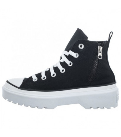 Converse CTAS Lugged Lift Hi Black/Black/White A03011C (CO604-a) apavi