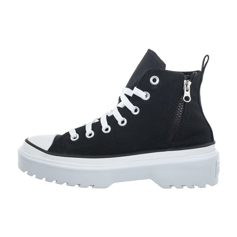 Converse CTAS Lugged Lift Hi Black/Black/White A03011C (CO604-a) apavi