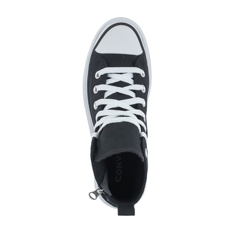 Converse CTAS Lugged Lift Hi Black/Black/White A03011C (CO604-a) apavi