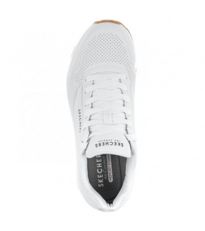 Skechers Uno Stand On Air White 52458/WHT (SK153-a) sporta apavi