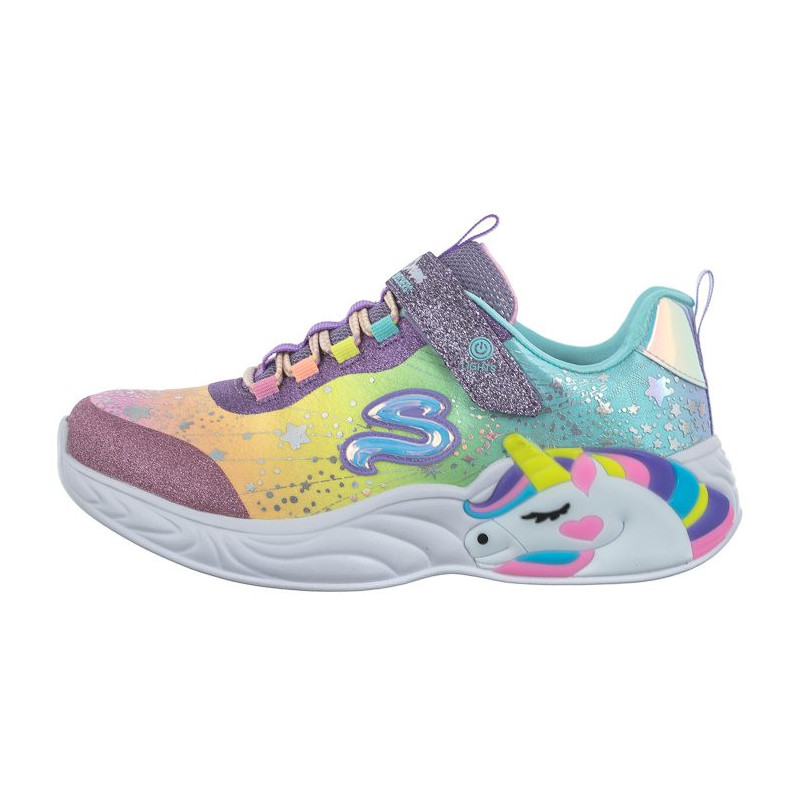 Skechers S Lights Unicorn Dreams Purple/Multi 302211L/PRMT (SK158-a) spordijalatsid