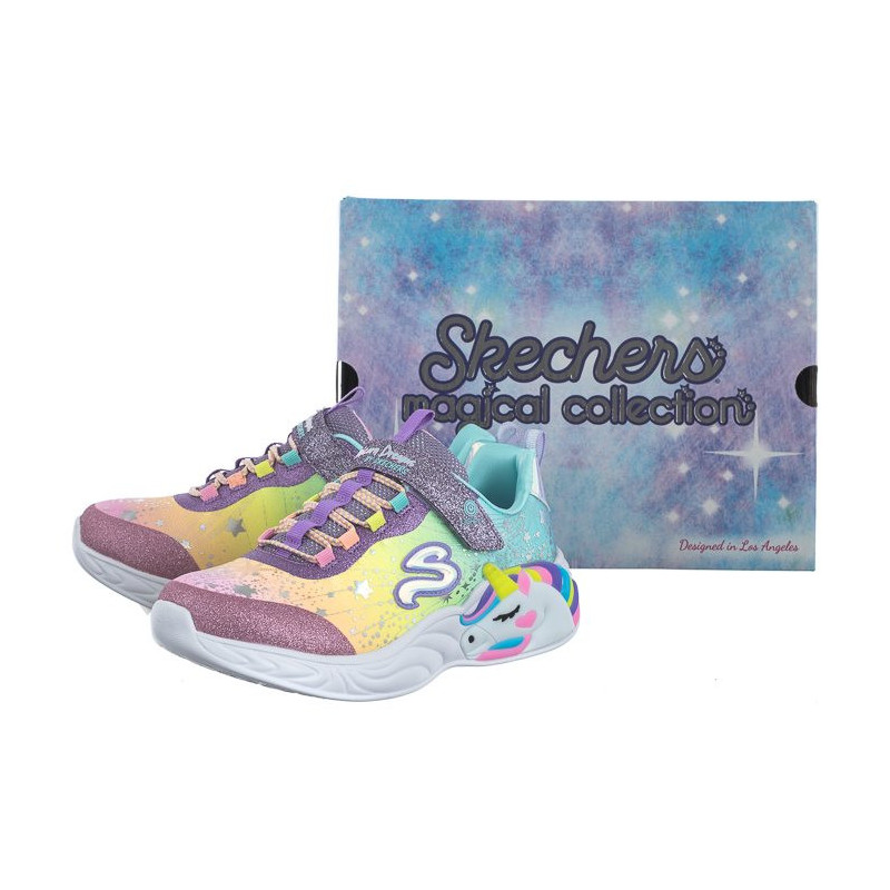 Skechers S Lights Unicorn Dreams Purple/Multi 302211L/PRMT (SK158-a) spordijalatsid