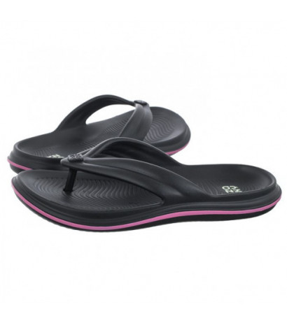 Zaxy Leveza Hit Rast AD JJ285277/AG875 Black (ZA172-a) flip flops