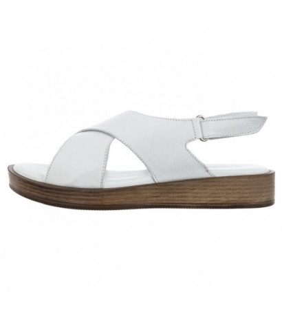 Caprice Białe 9-28205-20 100 White (CP364-b) sandals