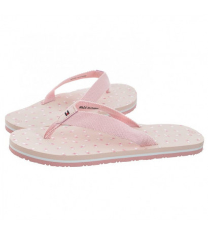 Tommy Hilfiger Flag Flip Flop Rosa T3A8-32787-0058 302 (TH768-a) flip flops