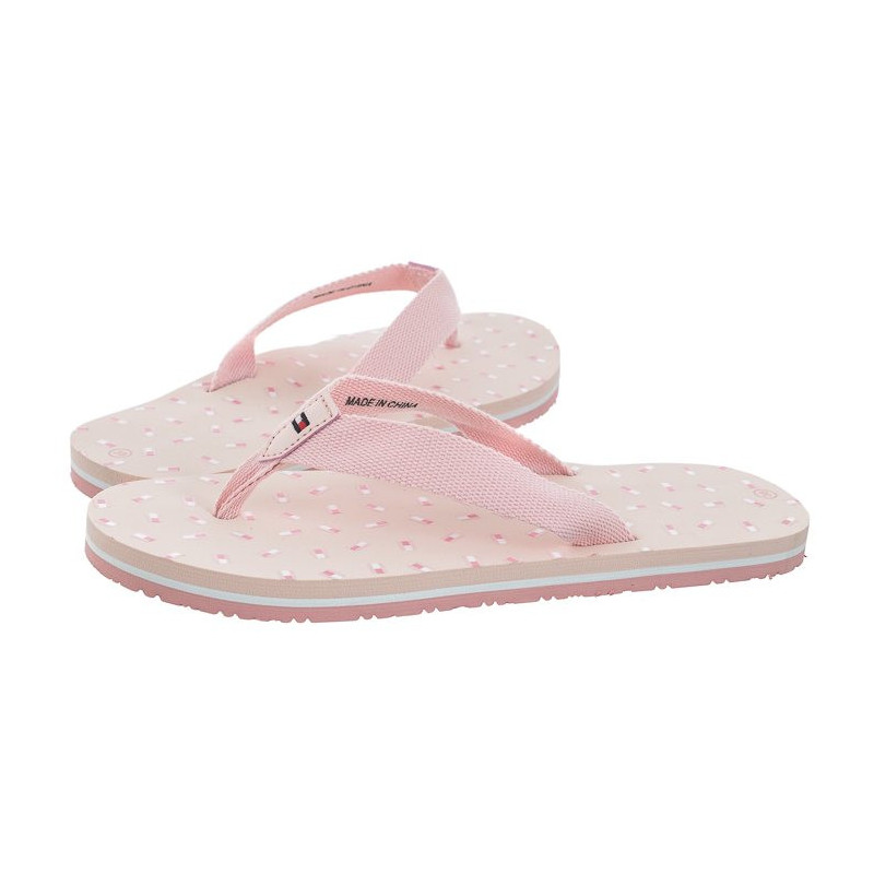 Tommy Hilfiger Flag Flip Flop Rosa T3A8-32787-0058 302 (TH768-a) šlepetės