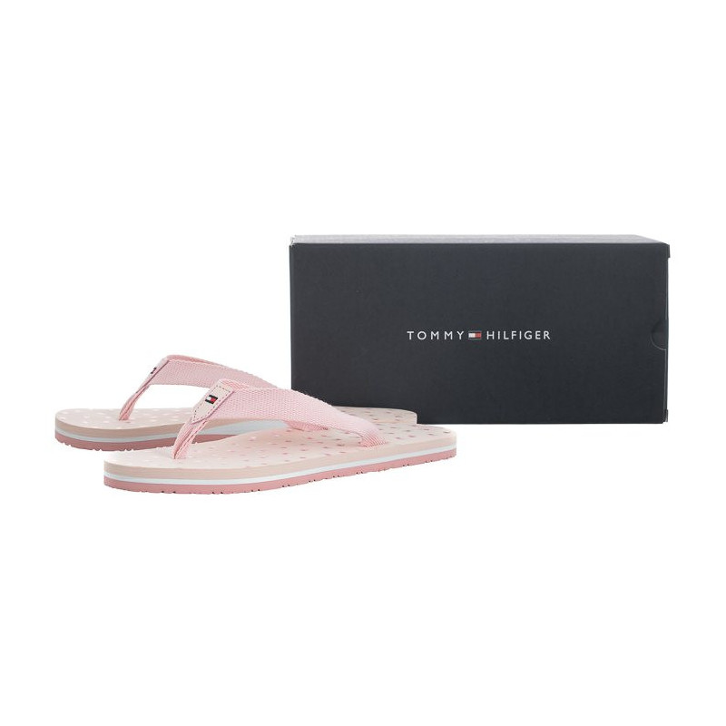 Tommy Hilfiger Flag Flip Flop Rosa T3A8-32787-0058 302 (TH768-a) šlepetės