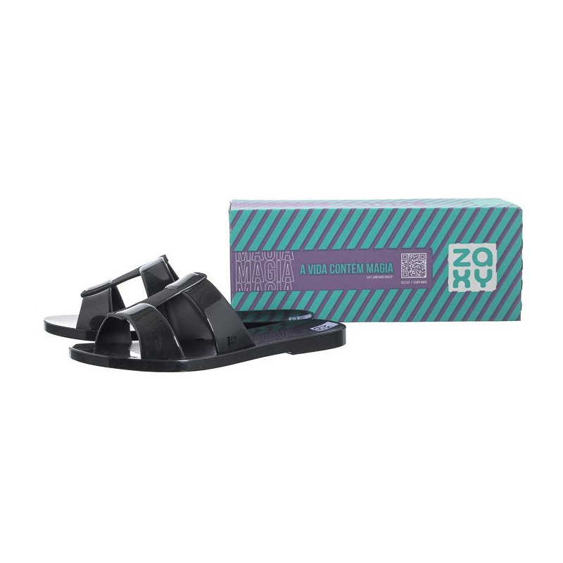 Zaxy Clima Slide AD JJ285263/AD733 Black (ZA166-b) Moteriški batai/šlepetės