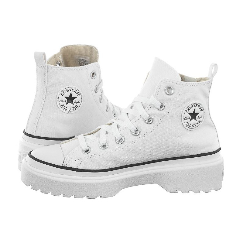 Converse CTAS Lugged Lift Hi White/White/Black A03012C (CO604-b) apavi