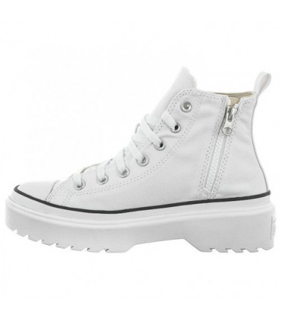 Converse CTAS Lugged Lift Hi White/White/Black A03012C (CO604-b) apavi