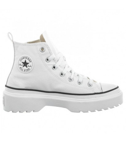 Converse CTAS Lugged Lift Hi White/White/Black A03012C (CO604-b) apavi