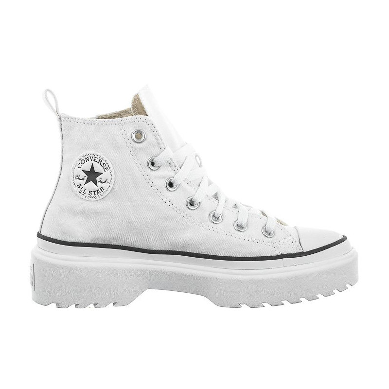 Converse CTAS Lugged Lift Hi White/White/Black A03012C (CO604-b) apavi