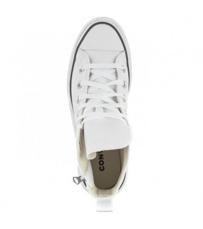 Converse CTAS Lugged Lift Hi White/White/Black A03012C (CO604-b) apavi