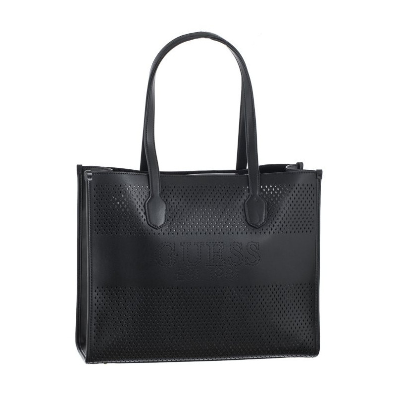 Guess Katey Perf Tote HWWH87 69230 Black (GU455-a) handbag