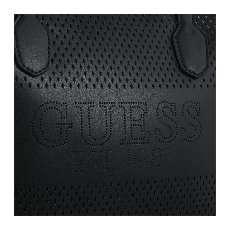 Guess Katey Perf Tote HWWH87 69230 Black (GU455-a) handbag