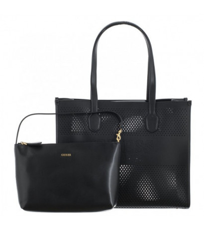 Guess Katey Perf Tote HWWH87 69230 Black (GU455-a) handbag