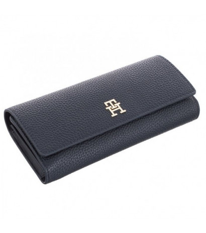 Tommy Hilfiger TH Emblem Lrg Flap Wallet AW0AW14651 DW6 (TH753-a) handbag