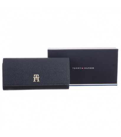 Tommy Hilfiger TH Emblem Lrg Flap Wallet AW0AW14651 DW6 (TH753-a) handbag