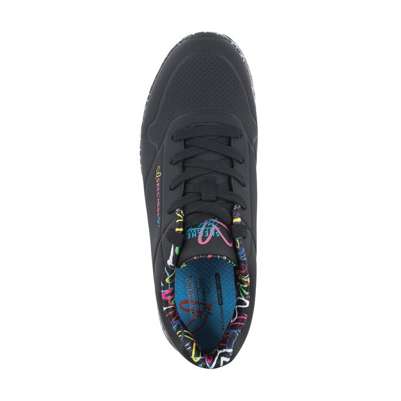 Skechers Uno Lite Lovely Luv Black/Multi 314976L/BKMT (SK154-a) spordijalatsid