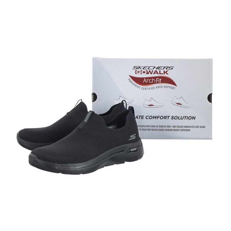 Skechers Go Walk Arch Fit Black 124409/BBK (SK148-a) sporta apavi