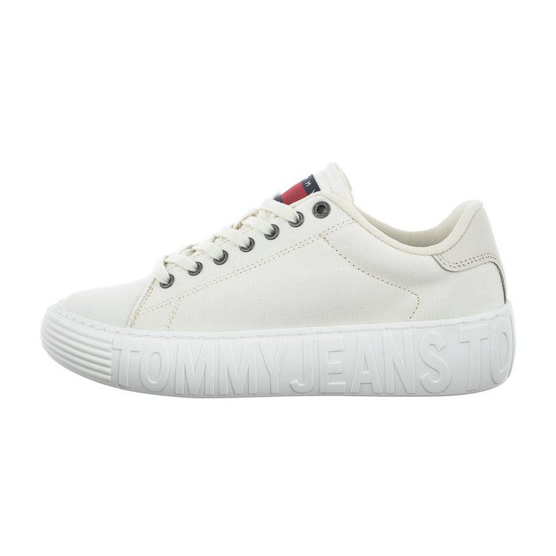 Tommy Hilfiger Tommy Jeans New Cupsole Cnvas Cn Ecru EN0EN02171 YBL (TH774-a) spordijalatsid