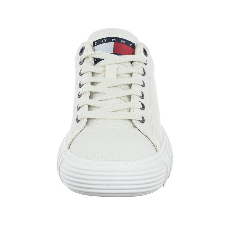 Tommy Hilfiger Tommy Jeans New Cupsole Cnvas Cn Ecru EN0EN02171 YBL (TH774-a) sporta apavi