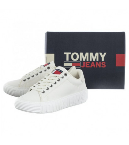 Tommy Hilfiger Tommy Jeans New Cupsole Cnvas Cn Ecru EN0EN02171 YBL (TH774-a) spordijalatsid