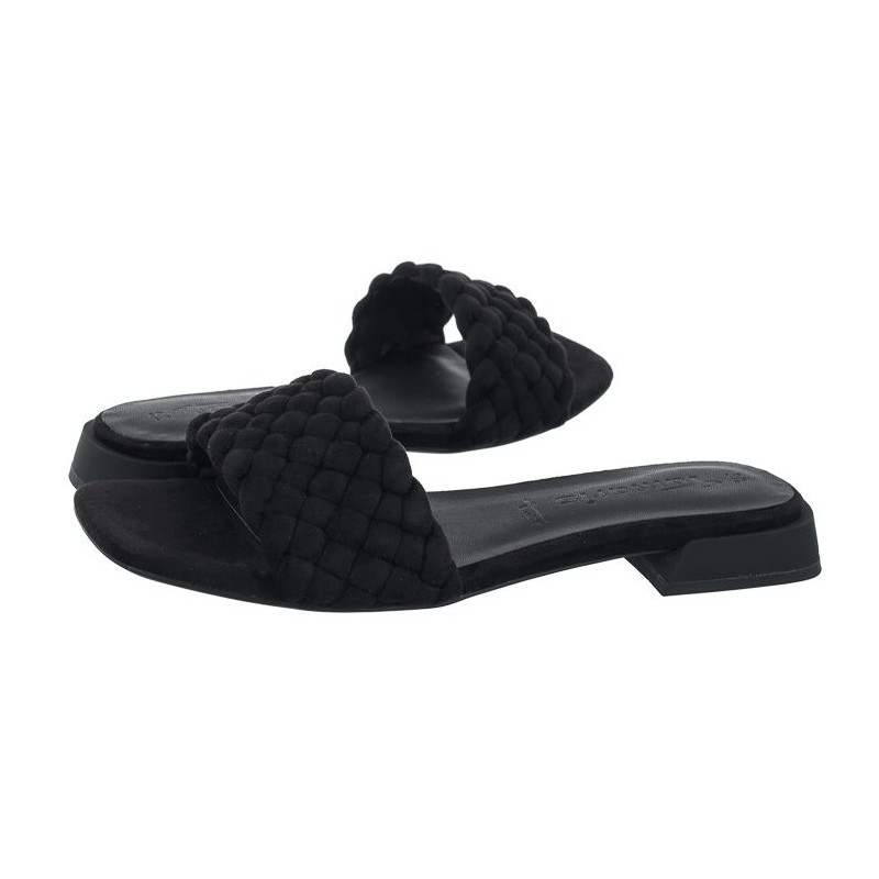 Tamaris Czarne 1-27105-20 001 Black (TM446-a) Sieviešu apavi/Flip Flops