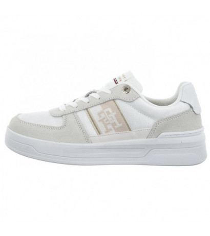 Tommy Hilfiger Basket Sneaker With Webbing White FW0FW06950 YBS (TH786-a) sporta apavi