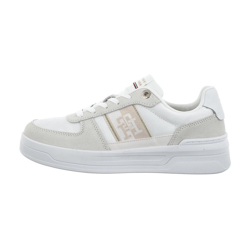 Tommy Hilfiger Basket Sneaker With Webbing White FW0FW06950 YBS (TH786-a) sporta apavi