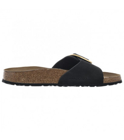 Birkenstock Madrid Big Buckle Black 1023373 (BK170-c) Moteriški batai/šlepetės