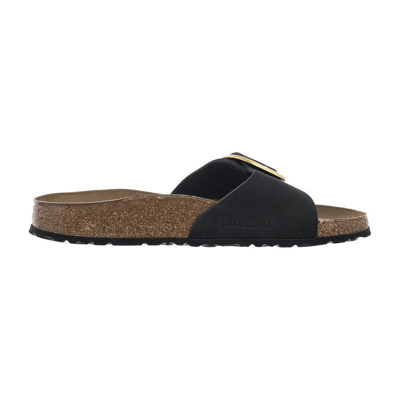 Birkenstock Madrid Big Buckle Black 1023373 (BK170-c) Moteriški batai/šlepetės