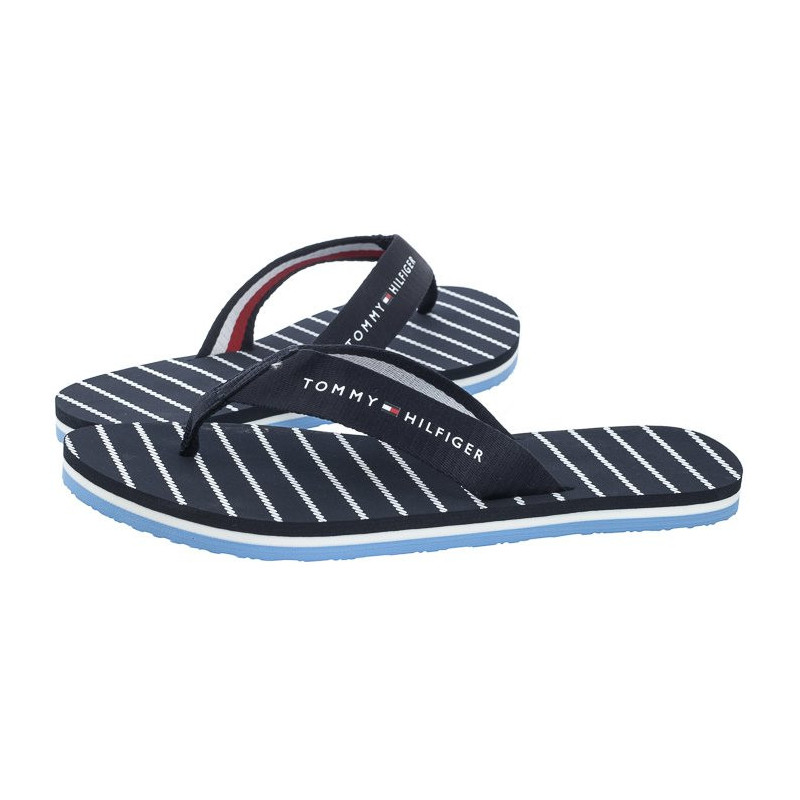 Tommy Hilfiger Tommy Essential Rope Sandal Space Blue FW0FW07142 DW6 (TH785-a) šlepetės