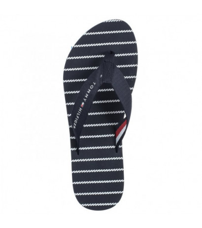 Tommy Hilfiger Tommy Essential Rope Sandal Space Blue FW0FW07142 DW6 (TH785-a) flip flops